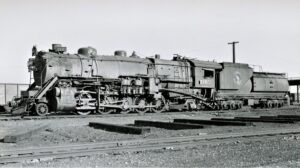 Great Northern | Superior, Wisconsin | Class Q-1 2-10-2 #2107 “Sante Fe” steam locomotive | September 18, 1950 | Robert Morris Photo | Elmer Kremkow colelction