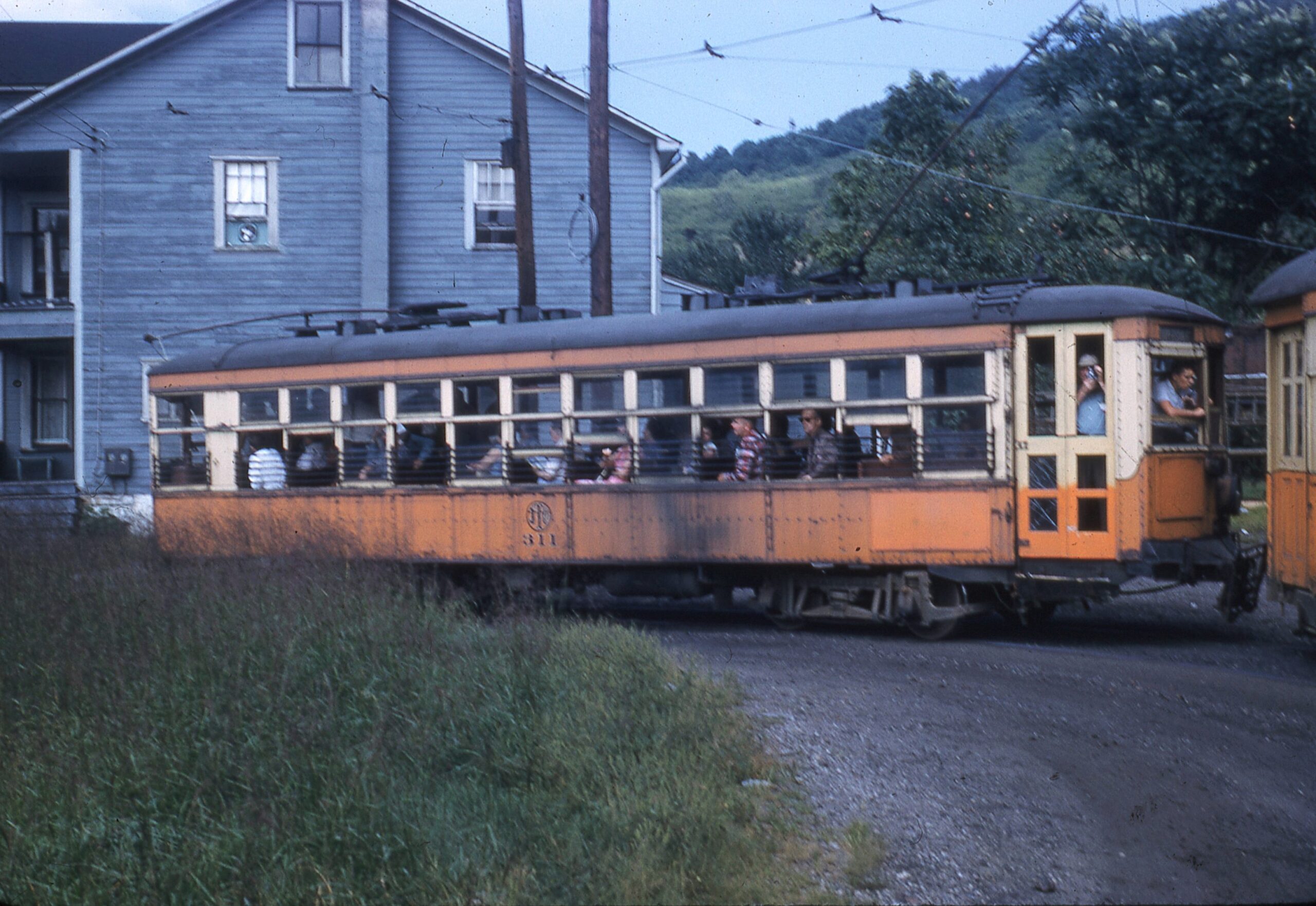 Johnstown Traction Company | Johnstown, Pennsylvania | Car #311 | Coopersdale Loop |1959 NRHS Convention | September 6, 1959 | NRHS Collectionn