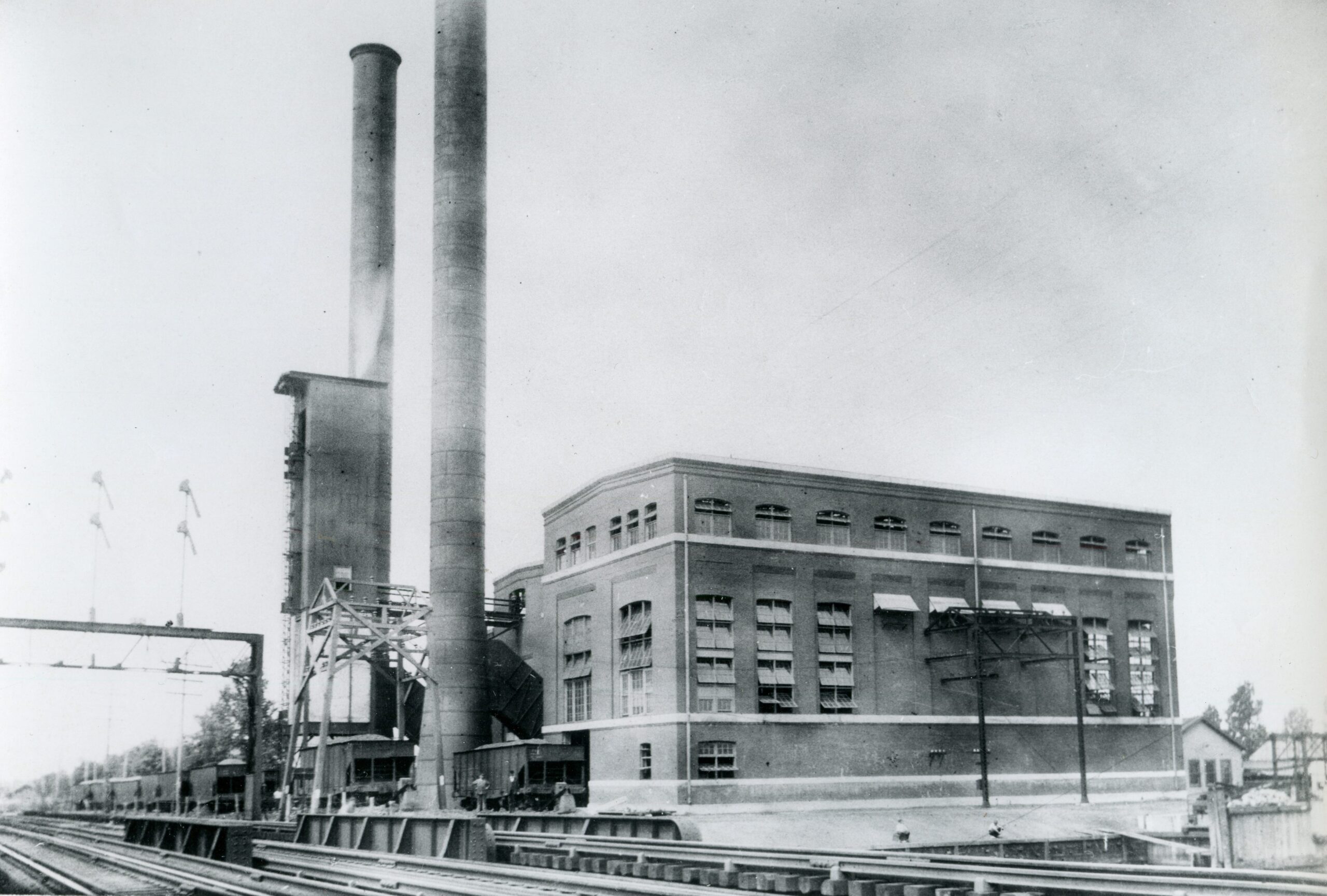 West Jersey and Seashore | Westville, New Jersey | Powerhouse | 1910 | C. Donald Jess photograph
