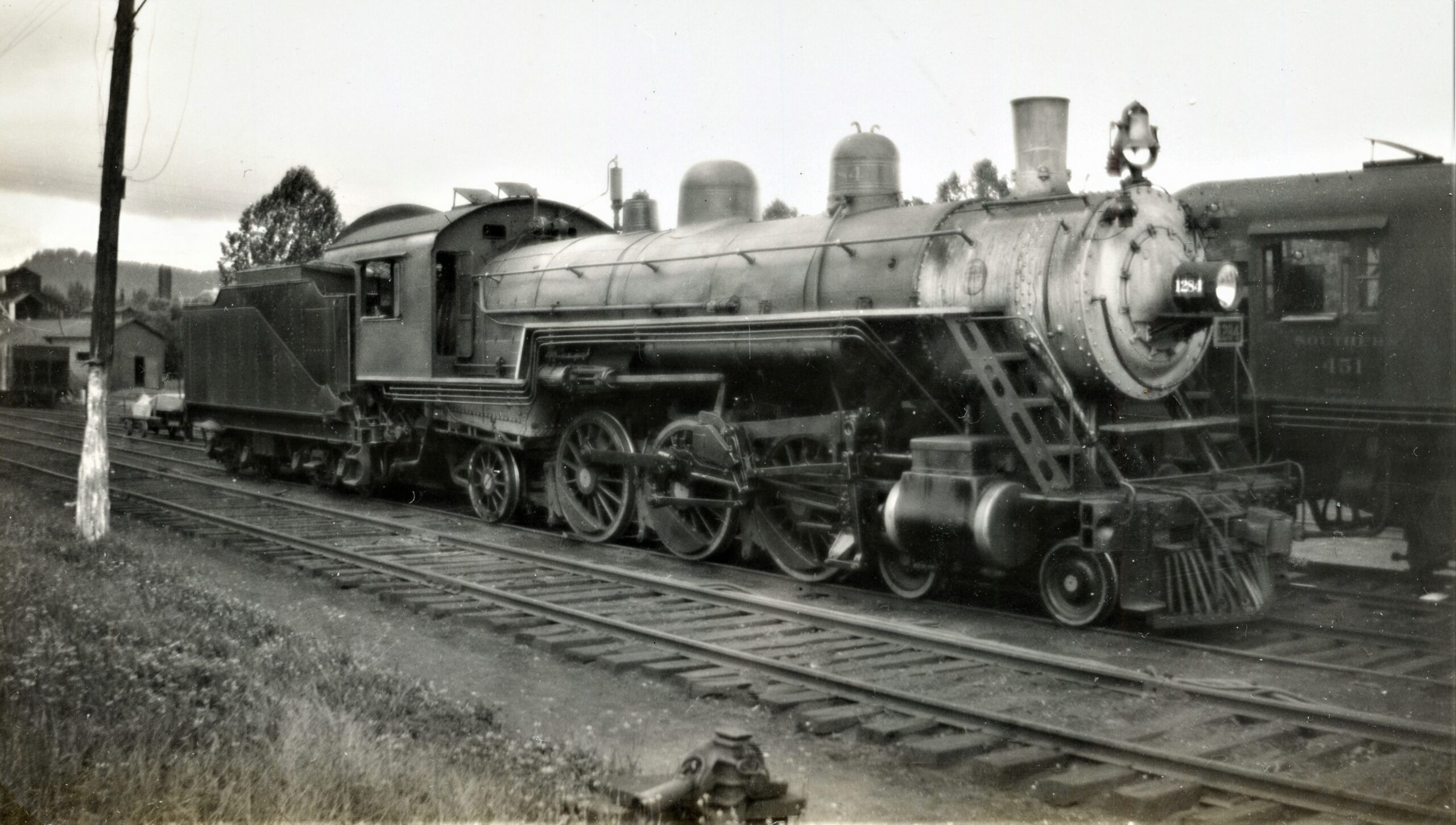 Southern Railway | Bristol, Virginia | Class P1 4-6-2 #1284 steam locomotive | June 25, 1938 | West Jersey Chapter Collecion
