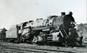 Central Railroad of New Jersey | Bay Head, New Jersey | New York and Long Branch | Pacific 4-6-2 #863 steam locomotive | July 24, 1938 | D,L. Kirk photograph