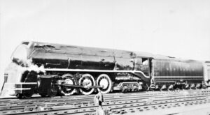 New Haven New York and Hartford Railroad | Boston, Massachusetts | Class I5 4-6-4 #1407 Hudson Streamlined steam locomotive | December 4,1937 | Elmer Kremkow Collection