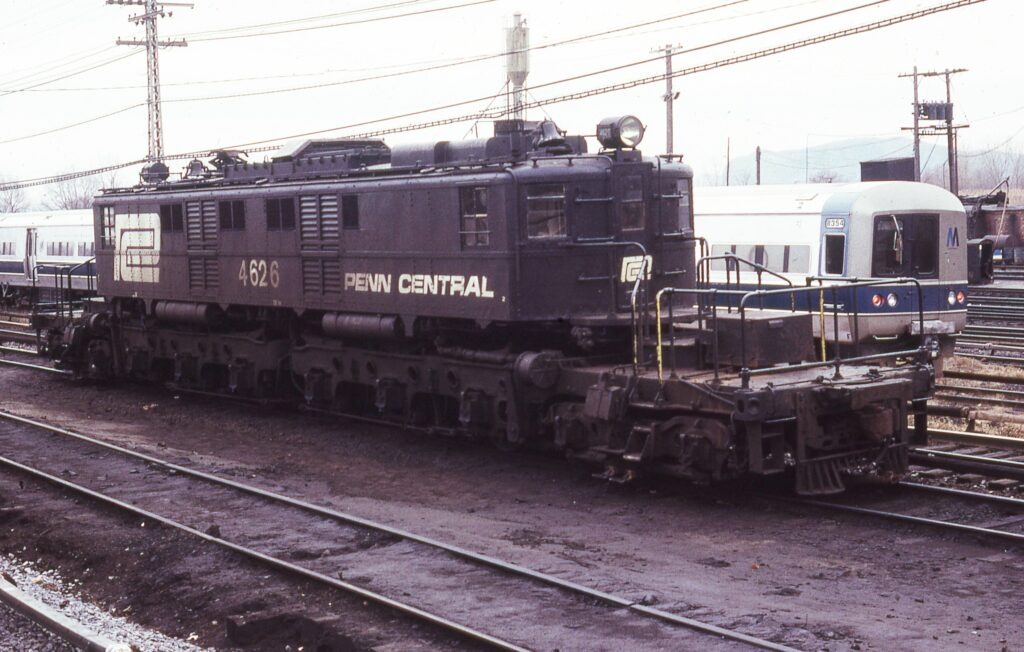NRHS Penn Central Croton Harmon NY P2b 4626 Nov 1973 William Rosenberg