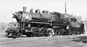 Wabash Railroad | Decatur, Illinois | Class I-2 2-8-0 #2150 steam locomotive | December 24, 1928 | Robert Morris photograph | Elmer Kremkow collection