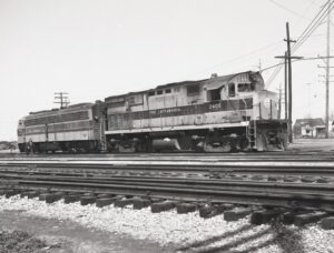 Erie Lackawanna Railway | Marion, Ohio | Alco C424 #2405 and EMD E8a #819 diesel-electric locomotives | 1970 | Elmer Kremkow photograph