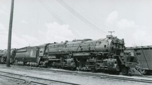 Great Northern | Minot, North Dakota | Class R 2-8-8-2 #2044 steam locomotive | June 23, 1955 | Arthur B. Johnson photograph | Elmer Kremkow collection