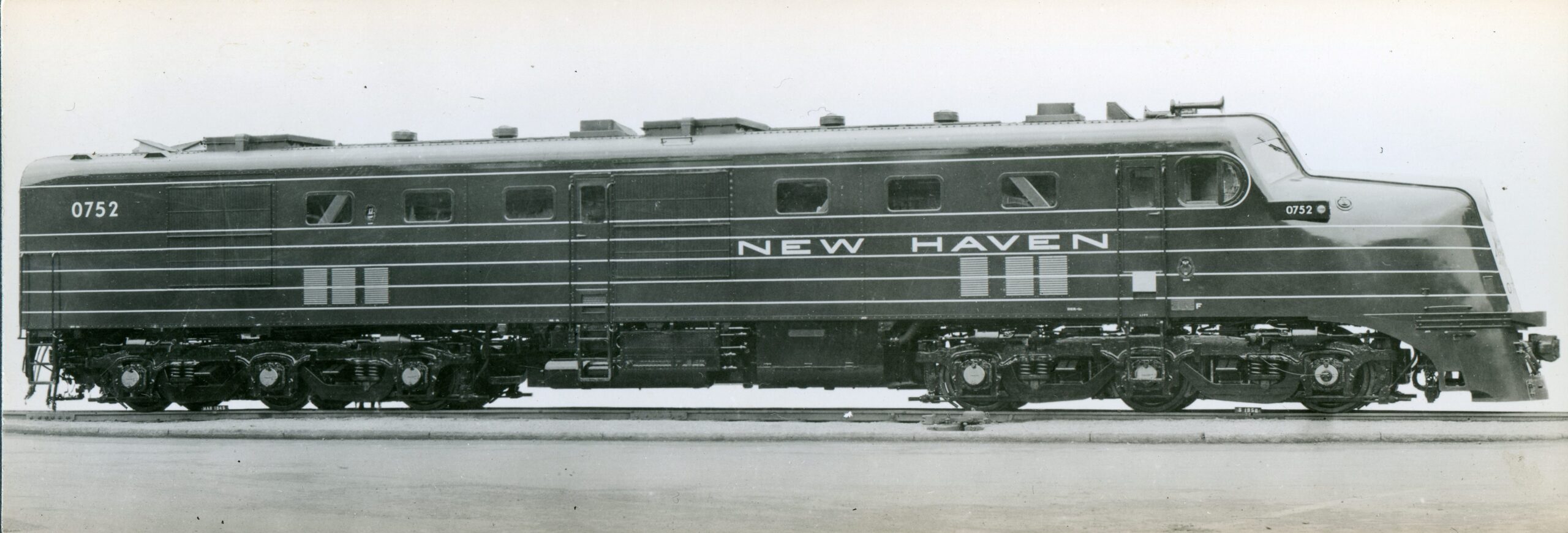 New Haven New York and Hartford Railroad | Schenectady, New York | Alco Class DL109 #0753 diesel-electric locomotive | 1941 | American Locomotive Company | Elmer Kremkow Collection