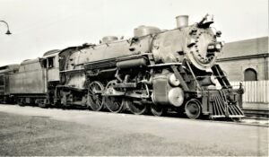 Southern Railway | Alexandria, Virginia | Class Ps4 4-6-2 #1379 Pacific steam locomotive | 1938 | unknown photographer