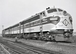 Erie Lackawanna Railway | Marion, Ohio | EMD F7a #7114 + 2 F7b and F3a diesel-electric locomotives | 1965 | Elmer Kremkow photograph
