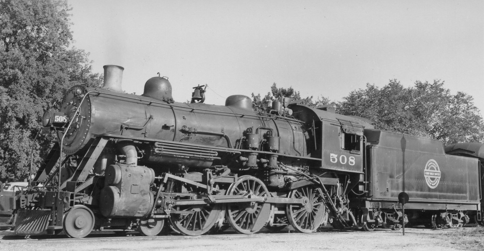 Chicago Great Western | need location | Class E 4-6-0 #508 steam locomotive | on passenger train | 1930 | Elmer Kremkow collection