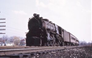 Pennsylvania Railroad | Manasquan, New Jersey | Altoona Works Class K4s 4-6-2 #1361 Steam Locomotive | Commuter Train | August 28 1956 | John Dziobko, Jr. photograph | Richard Prince Collection