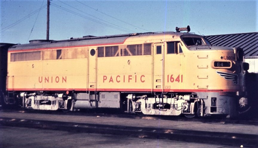 Union Pacific | Council Bluffs, Iowa | Alco Class FA1 #1641 diesel-electric locomotive | 1963 | F.H. Wolsford | Richard Prince Collection