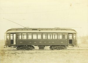 Allentown and Reading Electric Traction Company | Kutztown, Pennsylvania | Pullman Car 35 | 1902 | unknown photographer | NJCNRHS Collection
