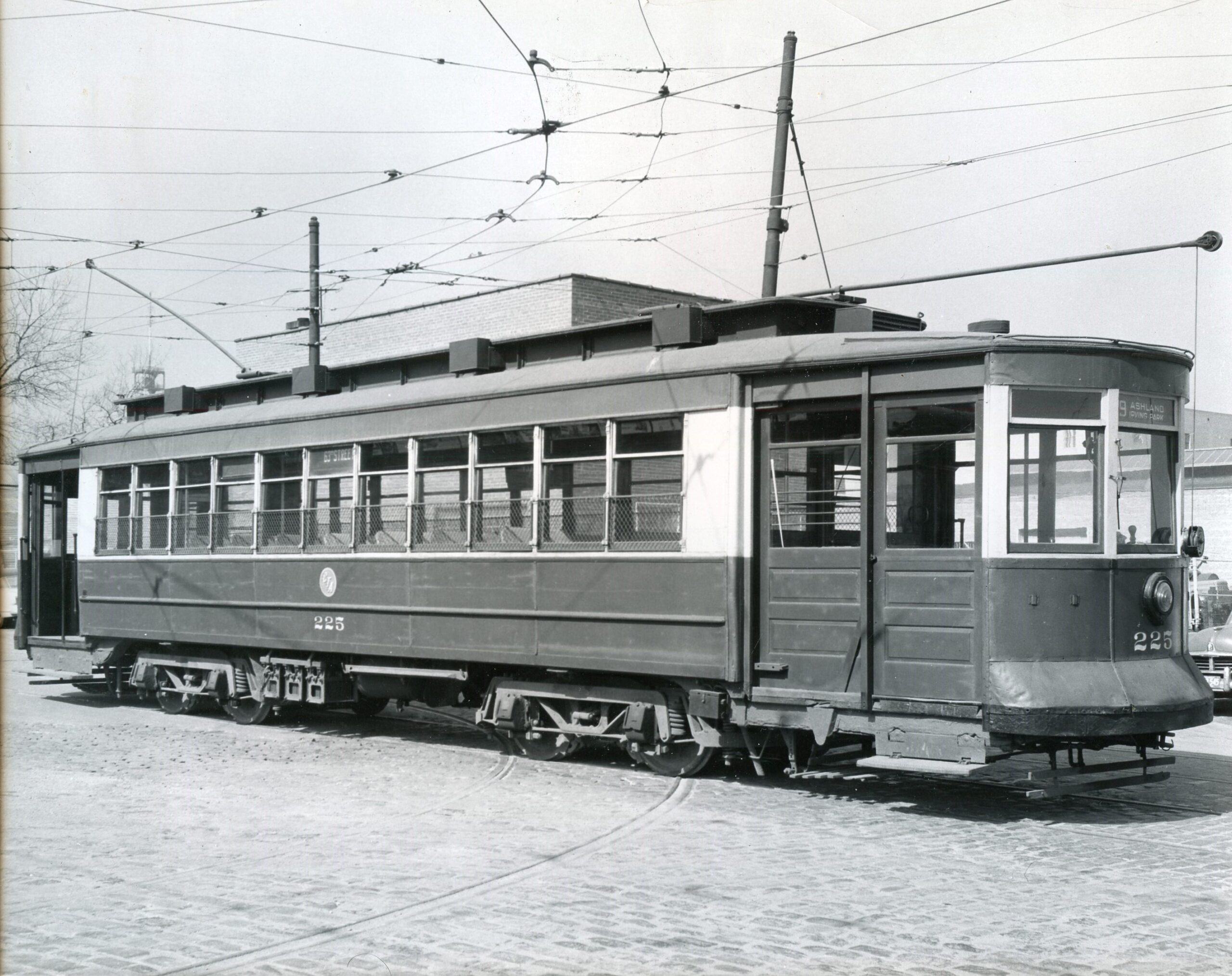 Chicago Surface Lines | Chicago, Illinois | Car 225 | March 29, 1957 | NJCNRHS Collection