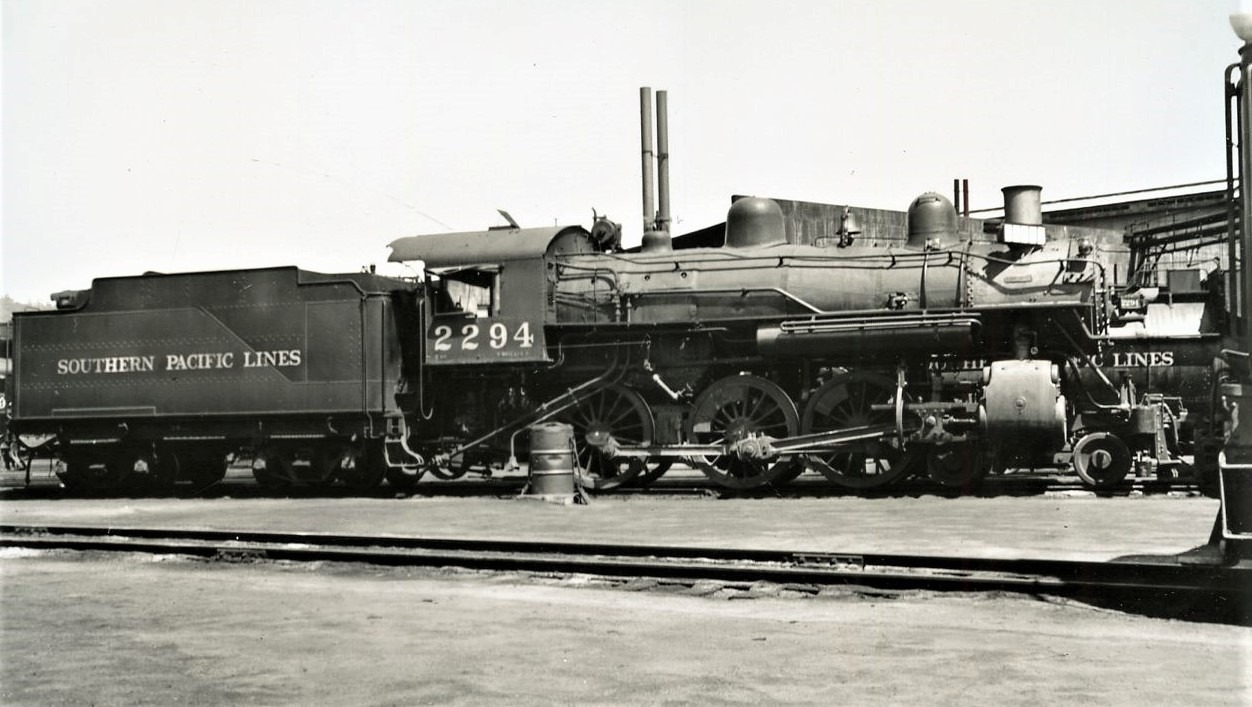 Southern Pacific Lines | Los Angeles, California | Class T26 4-6-0 #2294 steam locomotive | May 21, 1939 | unknown photographer