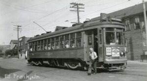 Milwaukee Electric Railway and Light Company | Milwaukee, Wisconsin | Car #606 | August 1935 | Ed Frank, Jr. photograph | Elmer Kremkow collection
