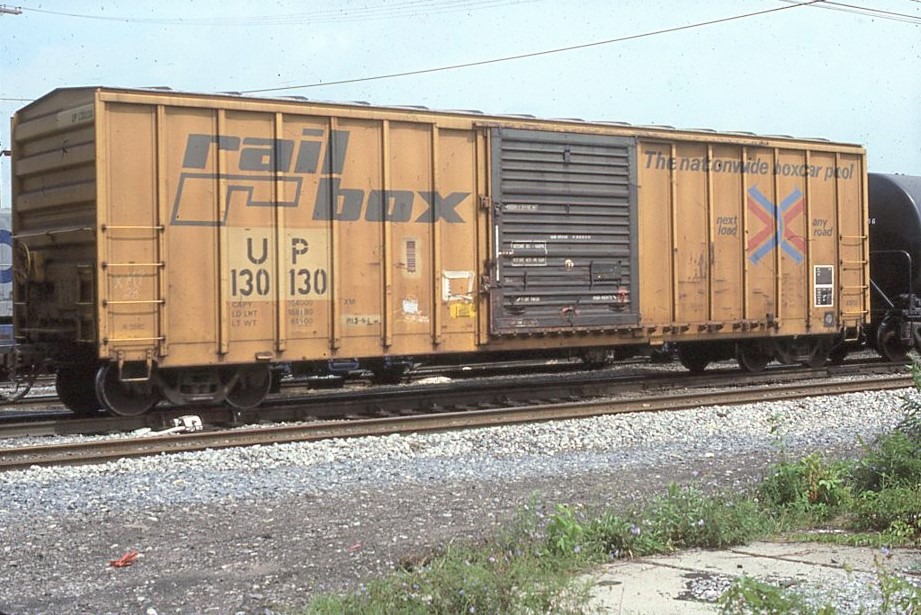Union Pacific | Willard, Ohio | ex-Railbox 58 foot Box Car #130130 | 1975 | Steve Timko Collection