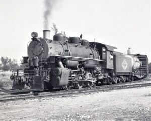 West Palm Beach Terminal Company | West Palm Beach, Florida | 0-6-0 #9 steam locomotive | February 1952 | Fielding Lew Bowman photograph