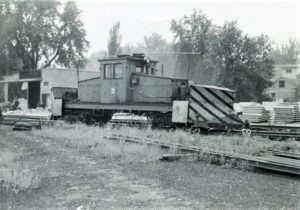 Chicago, Aurora and Elgin Railroad | Wheaton, Illinois | Motor Snowplow #3 | October 1941 | Al Craemer photograph | NJCNRHS collection