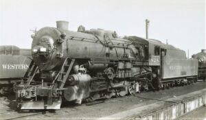 Western Maryland Railway | Baltimore, Maryland | Class H-9 2-8-0 steam locomotive #828 | June 123,1946 | West Jersey Chapter NRHS
