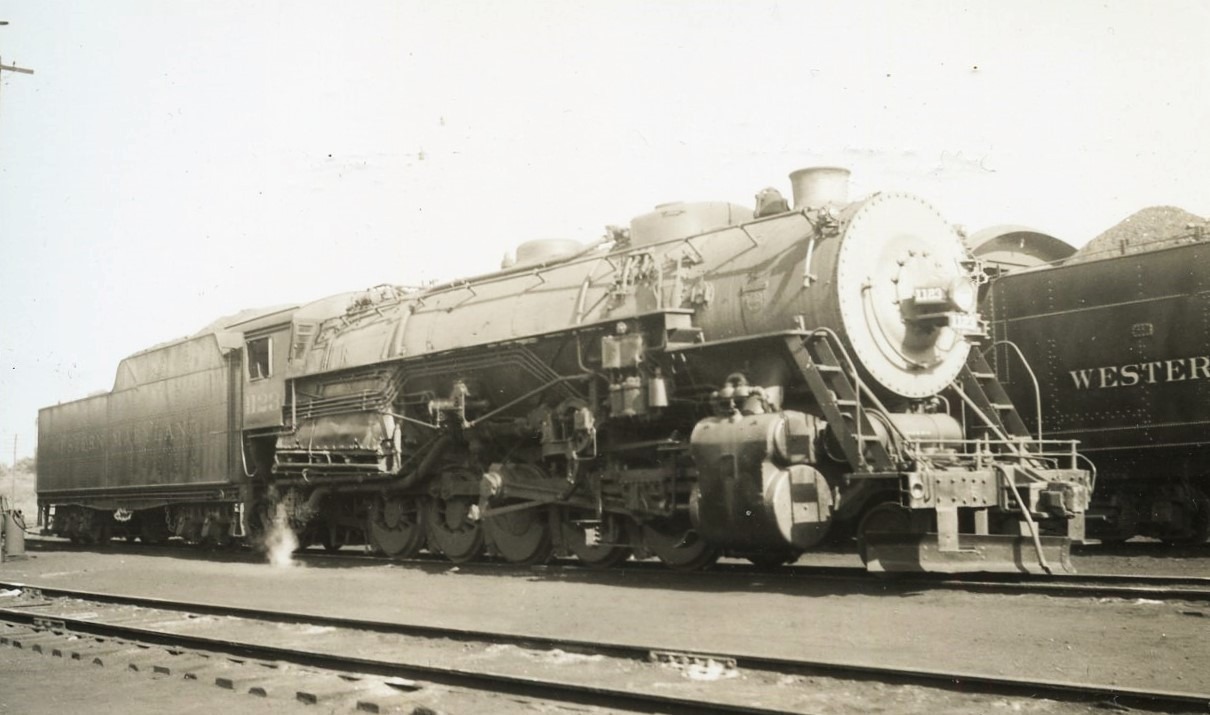 Western Maryland Railway | Hagerstown, Maryland | Class I-2 2-10-2 #1123 steam locomotive | October 4, 1938 | West Jersey Chapter NRHS Collection