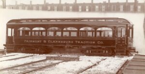 Fairmont and Clarksburg Traction Company | Philadelphia, Pennsylvania | Trolley car #20 | 1909 | J.G. Brill Company photograph | North Jersey Chapter NRHS Collection
