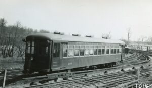 Philadelphia and Western | Upper Darby, Pennsylvania | Strafford Car #160 | March 31, 1940 | John Bowman, Jr. photograph