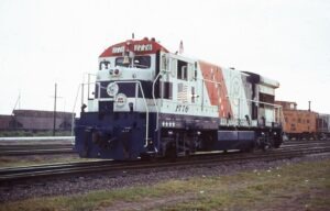 Seaboard Coast Line | Tampa, Florida | GE Class U36B #1776 Bicentennial diesel-electric locomotive | May 4,1976 | August Staebler photograph