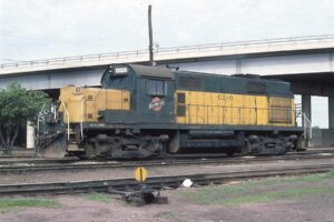 Chicago and Northwestern | Green Bay, Wisconsin | Alco class R#2 #4240 diesel-electric locomotive | June 9,1982 | David Hamley photograph