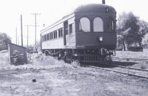 Illinois Terminal Railroad | Decatur, Illinois | Car #1201 | May 5, 1947 | Al Creamer photograph | North Jersey Chapter, NRHS Collection