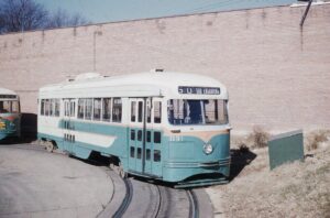 DC Transit | Washington, D.C. | Streetcar PCC 1191 | February 1962 | John Hilton photograph