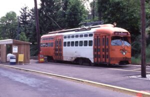 Port Authority of Allegheny County | PAT | Castle Shannon, Pennsylvania | PCC Streetcar #1772 | May 24, 1983 | Harold Smith photograph