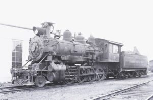 Rahway Valley Railroad | Kenilworth, New Jersey | Class 2-8-0 #15 consolidation steam locomotive | May 17, 1953 | R.L. Long photograph | West Jersey Chapter, NRHS Collection