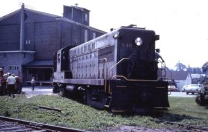 Reading Company | Kutztown, Pennsylvania | Baldwin AS16 #549 diesel-electric locomotive | 1969 | Hawk Mountain Chapter photograph | Richard Prince Collection