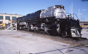 Union Pacific | Omaha, Nebraska | Alco 4-8-8-4 #4023 Big Boy steam locomotive | September 9, 1984 | Dick Flock photograph