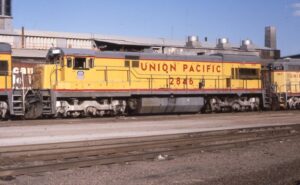 Union Pacific | Omaha, Nebraska | GE U30C #2846 diesel-electric locomotive | September 9, 1984 | Dick Flock photograph