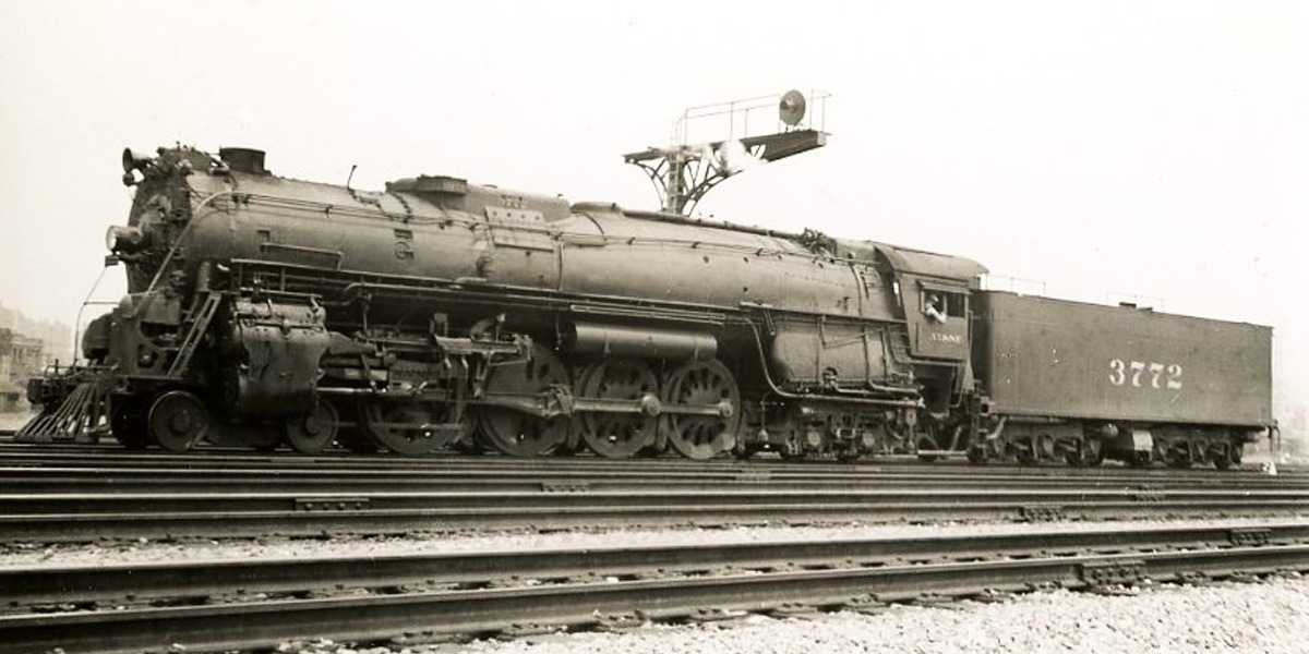 Atchison Topeka and Santa Fe Railway | Los Angelis, California | Baldwin 3765 Class 4-8-4 #3792 steam locomotive | June 1940 | unknown photographer | West Jersey Chapter, NRHS Collectio