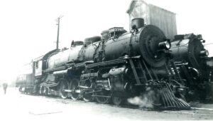 Atchison Topeka and Santa Fe Railway | Pasadena, California | Class 4-8-2 #3740 steam locomotive | February 16, 1941 | West Jersey Chapter, NRHS Collection