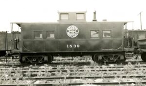 Western Maryland Railway | Baltimore, Maryland | Caboose #1839 | June 1, 1938 | West Jersey Chapter, NRHS collection