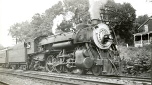 Boston and Albany | West Springfield. Massachusetts | Class K14G 4-6-2 #579 steam locomotive | August 7, 1938 | West Jersey Chapter NRHS Collection