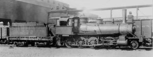 Central Railroad of New Jersey | Elizabethport, New Jersey | Class 2-8-0 I1 #292 steam locomotive | July 1903 | Warren Crater, Friends of the New Jersey Transportation Museum Collection