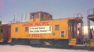Union Pacific | Las Vegas, Nevada | Caboose #25262 | September 2, 1975 | H.B. Olsen photograph