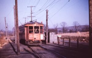 West Penn Railways | Youngwood, Pennsylvania | Car #710 | November 10, 1951 | Ara Mesrobian photograph