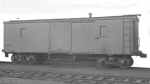 Central Railroad of New Jersey | Elizabethport, New Jersey | Wooden work car #92536 NEW! | 1916 | Warren Crater, Friends of the New Jersey Transportation Museum collection