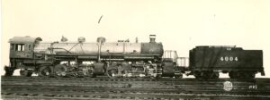 Southern Pacific Lines | Eddystone, Pennsylvania | Class 2-8-8-2 #4004 cab forward steam locomotive | 1909 | Baldwin Locomotive Works photograph | Elmer Kremkow collection