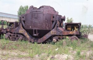 United States Steel Corporation | Duquesne, Pennsylvania | Hot metal car #822 | June 5, 2005 | Dick Flock photograph