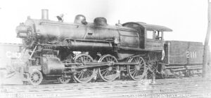Boston and Maine Railroad | Schenectady, New York | Class 4-6-0 #2111 steam locomotive | 1905 | Schenectady Locomotive Works