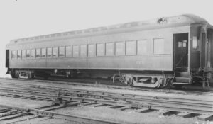 Central Railroad of New Jersey | Jersey City, New Jersey | Passenger coach #829 | 1915 | CRNJ Photograph | Warren Crater, Friends of the New Jersey Transportation Museum collection