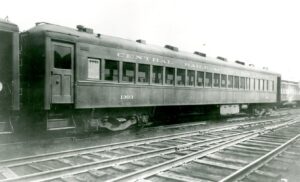 Central Railroad of New Jersey | Jersey City, New Jersey | Steel built passenger coach #1303 | January 1931 | Warren Crater, Friends of the New Jersey Transportation Museum Collection