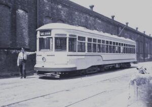 Cleveland Railway Company | Cleveland, Ohio | Kulhman streetcar #4280 | August 1941 | Fielding Lew Bomwan photograph / collection